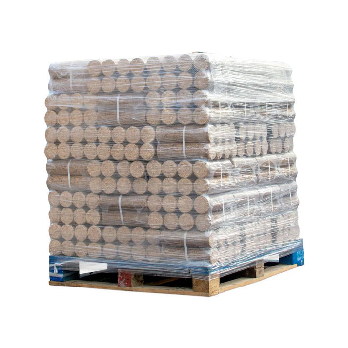 1000 kg gepresste Holzscheite, verdichtetes Brennholz für Holzofen und Kamin