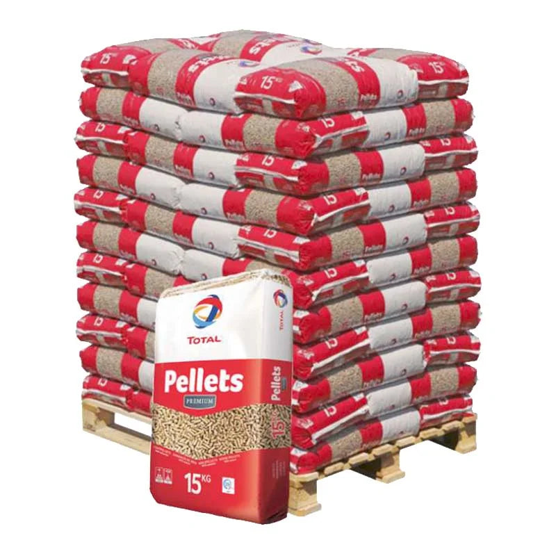 Total Premium Pellets – Palette mit 66 Säcken à 15 kg
